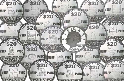 Liberty Dollar Hallmarks