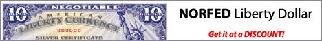 The NORFED Liberty Dollar. Click Here to Get it at a Discount.