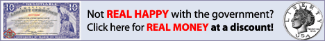 Not Real Happy With the Government? Click Here for Real Money at a Discount.