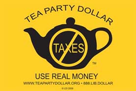 2009 Tea Party Flag Image