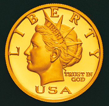The Liberty Dollar is a privately issued currency in America