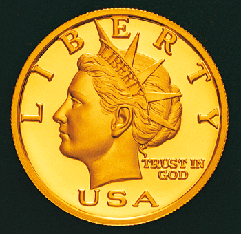 The Liberty Dollar is a privately issued currency in America The Liberty Dollar is a privately issued currency in America